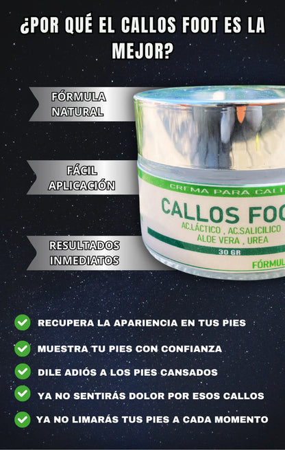 CALLOS-FOOT COMBATE LOS CALLOS AHORA
