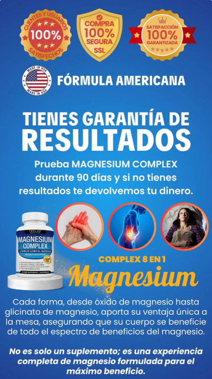 MAGNESIO COMPLEX 50% DESCUENTO🚨