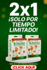 (2x1)  PARCHES  KINOKI “¿Y si esta noche duermes mejor que nunca?”