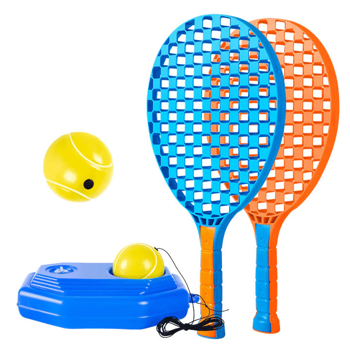 SET DE TENIS 3 EN 1 (2 Raquetas +2 pelotas de Tenis + 1 Bádminton)