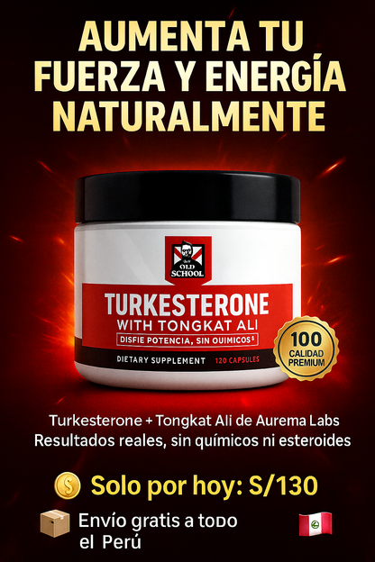 Turkesterone + Tongkat Ali