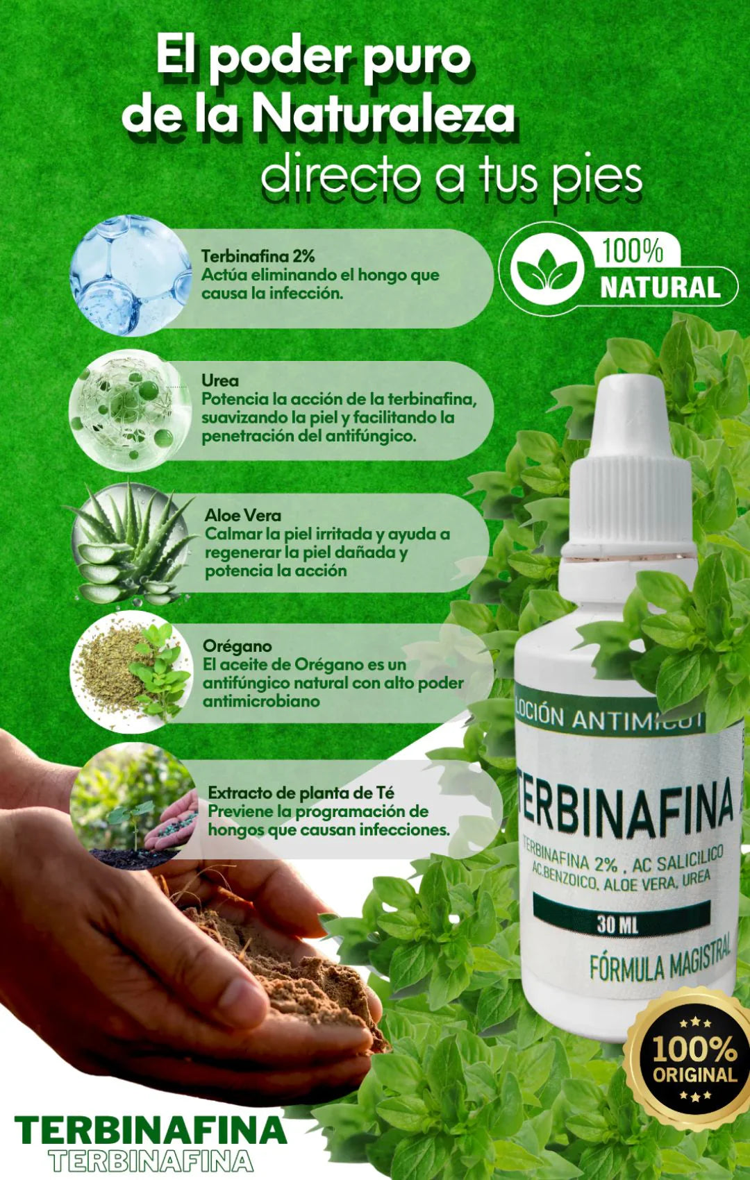“Haz que Tus Uñas Brillen en Navidad – Terbinafina al 2%”