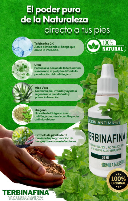 “Haz que Tus Uñas Brillen en Navidad – Terbinafina al 2%”
